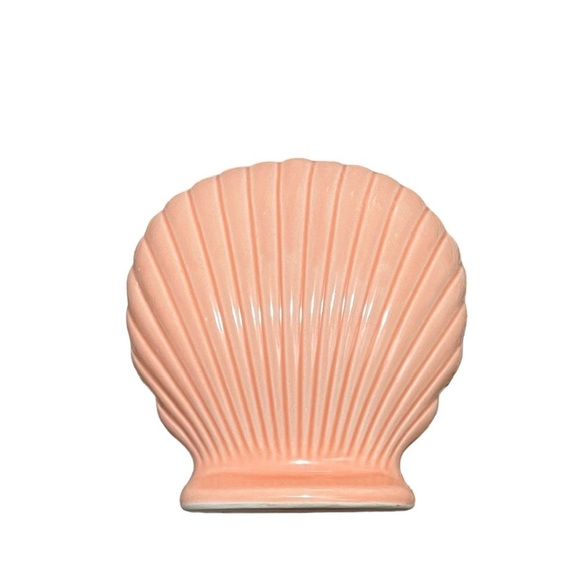 Vintage Clamshell Vase Planter - Picture 2 of 4